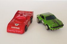 COPPIA SLOTCAR PISTA ELETTRICA  Matchbox Triumph TR7+Alfa Romeo 33TT12 Campari