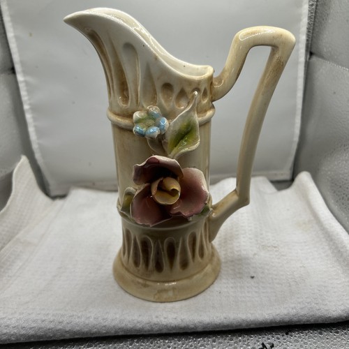 Vaso brocca floreale vintage