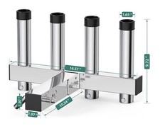 Gancio in acciaio inox porta