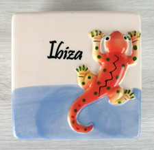 PORTA OGGETTI IN PORCELLANA - IBIZA - VINTAGE - 10X10X5