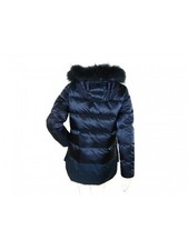 Geospirit Piumino Donna Mod. ST. Jones BMAT. FUR Blu GED0687