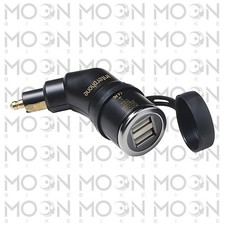 Adattatore din doppia usb - doppia, 5v