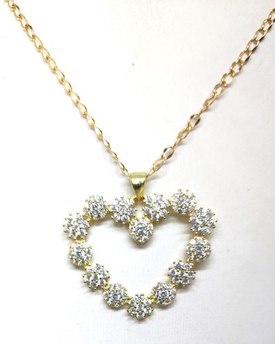 Collana acciaio ciondolo cuore