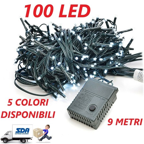 Luci natale 100 led - di,