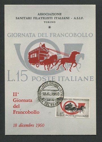 Italia 1960 francobollo - italia, mk