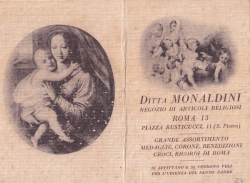 Calendarietto ditta - -,