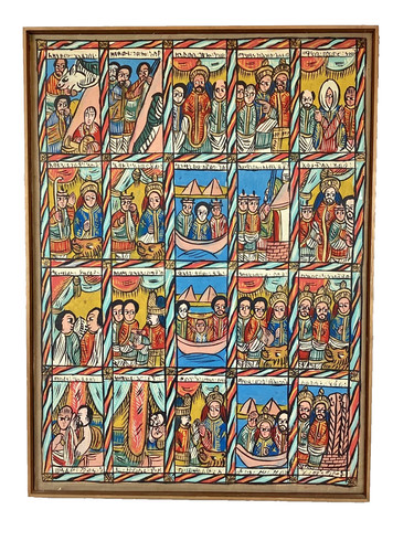Pannello religioso vintage
