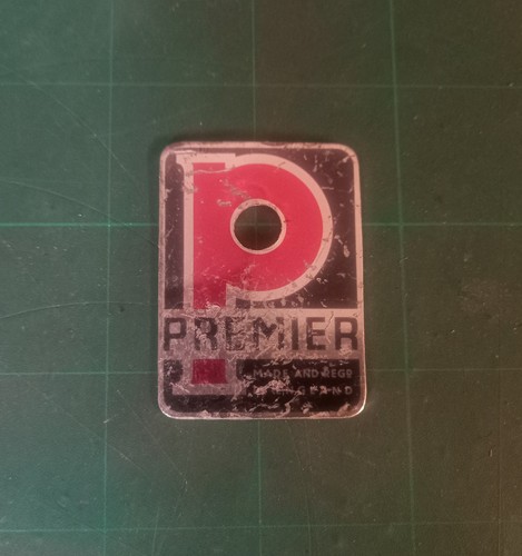 Distintivo batteria premier - distintivo,