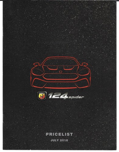 Abarth 124 spider turbo - 124, 1.4