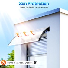 Tettoia per porta d'ingresso