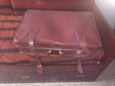 VALIGIA d'epoca anni '50 VINTAGE similpelle ottime condizioni per film teatro