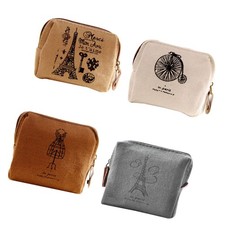  4 Pcs Portafoglio Portamonete