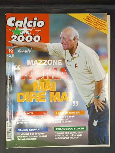 Rivista calcio 2000 mazzone - rivista,