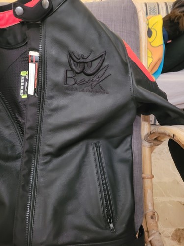 Giacca moto pelle marca - giacca,