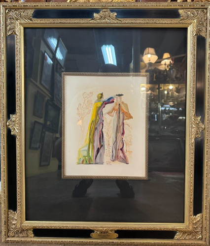Salvador dalì xilografia - dalì,