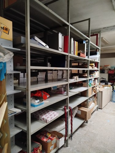 Scaffali metallici rinforzati - scaffali,
