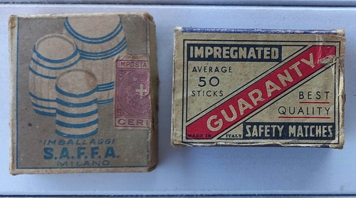 Scatole fiammiferi vintage - scatole,