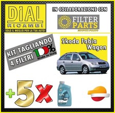 KIT TAGLIANDO 4 FILTRI SKODA