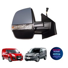 SPECCHIO SPECCHIETTO RETROVISORE DESTRO FIAT DOBLO 263 ELETTRICO TERMICO 6 PIN