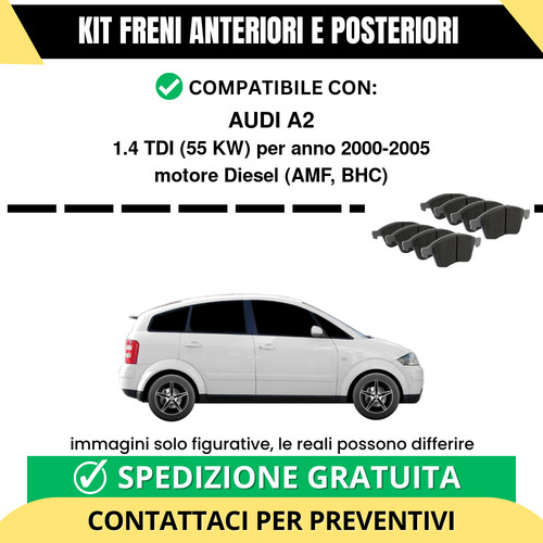 Pastiglie freno ant post - ant,