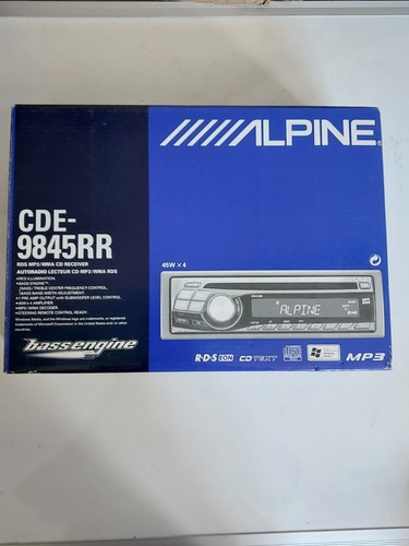 Autoradio alpine cde 9845rr - ,