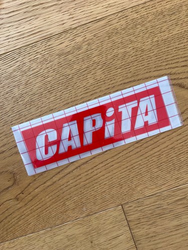 Adesivo logo snowboard - , capita