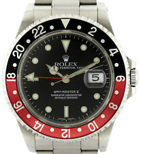 Rolex GMT Master II Date Coke automatico orologio da uomo ref. 16710 acciaio inox dal 1999
