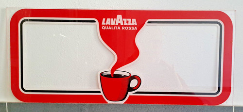 Insegna lavazza qualità - insegna, rossa