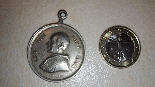 Medaglia argento vaticano pope - argento,