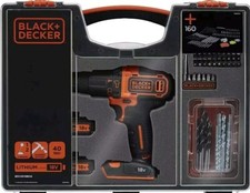 Trapano/Avvitatore BLACK+DECKER BDCHD18BOA-QW con Doppia Batteria in Valigetta 