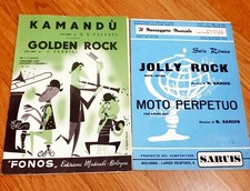 SPARTITI "KAMANDù,GOLDEN ROCK,JOLLY ROCK,MOTO PERPETUO"