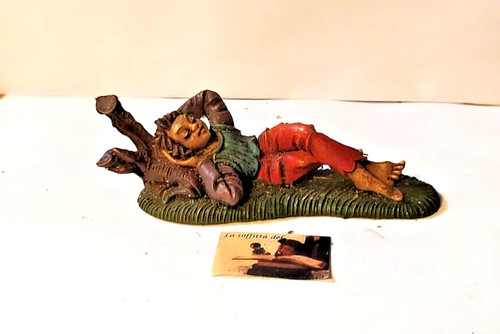 Pastore figurino per presepe - pastore,