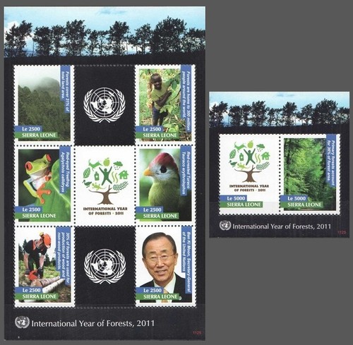 Sierra leone 2011 mnh - sierra,