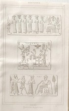 Incisione Babylonia " Cilindri