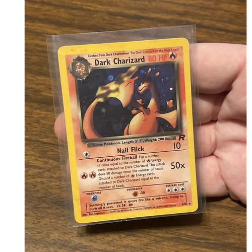 Carta dark charizard - carta,