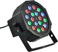 Faretto LED RGB 18 LED, Luci