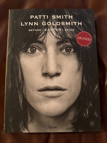 Signed patti smith before - smith,