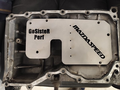 Oil control pan baffle mazda - pan,