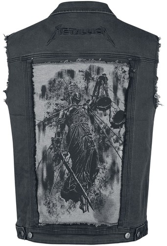 Metallica gilet giacca - metallica, thrash