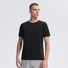 Bequem Rundhals Herren Kurzarm