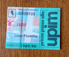ticket : JUVENTUS  LAZIO