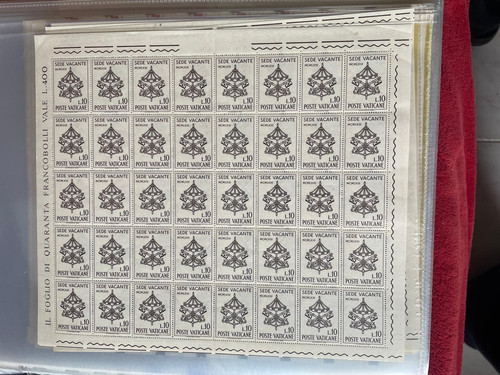 Vaticano 1963 sede - , vacante