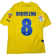 maglia calcio vintage Riquelme VILLARREAL PUMA Aeroport Castello 2005 2006 ROMAN