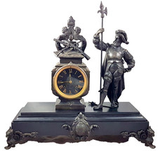 ANTICO orologio da camino