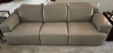 Natuzzi Italian Leather Sofa -