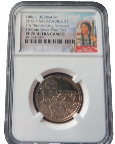 Raro 2018 sacagawea - s, $1