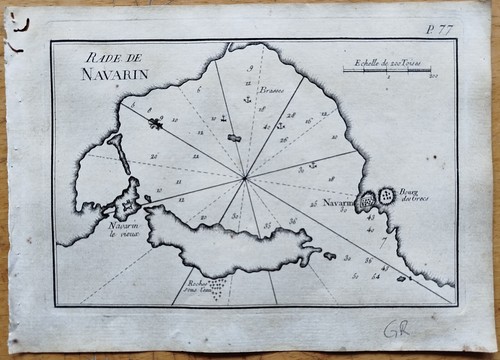 Pylos grecia mappa originale - pylos,