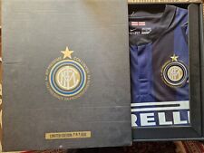 Maglia LIMITED Inter in dedica all'ultima partita di Zanetti