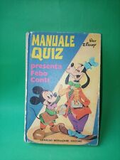 LIBRO WALT DISNEY "MANUALE DEI QUIZ"