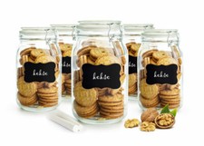 6 Bicchieri Porta Vivande